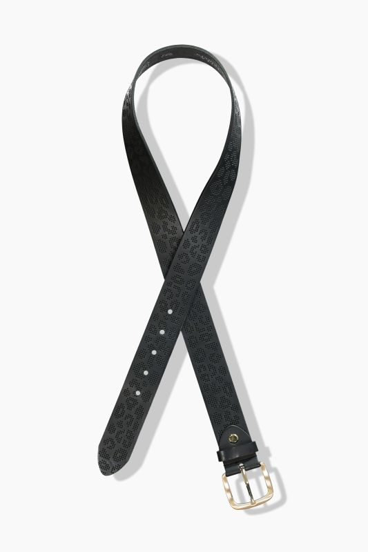Leather belt