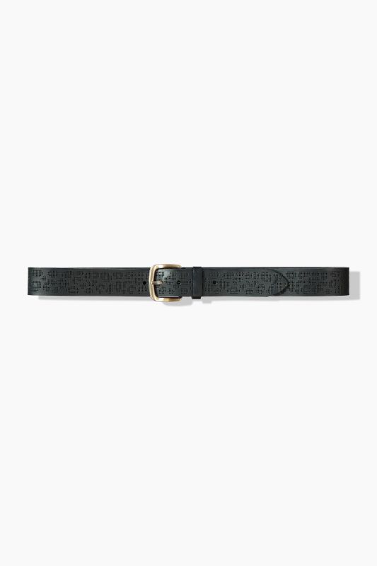 Leather belt