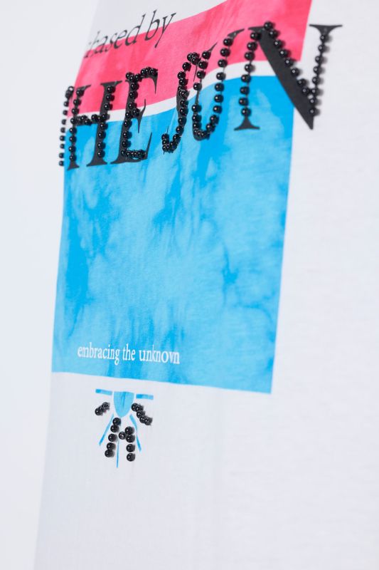 Chased By The Sun Beaded Graphic Tee