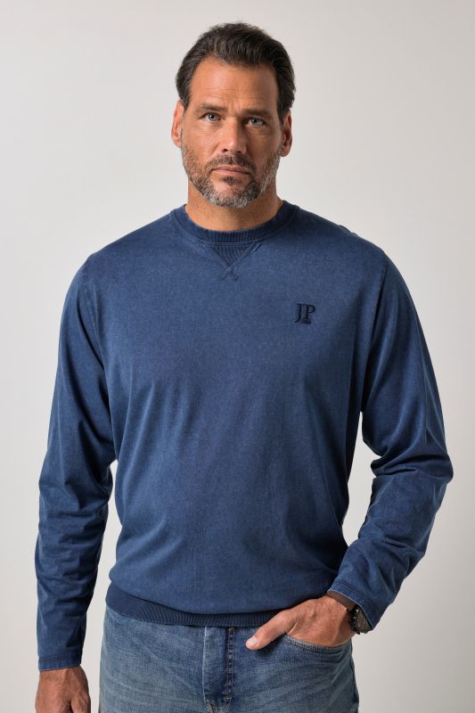 Long-sleeve top, stomach fit