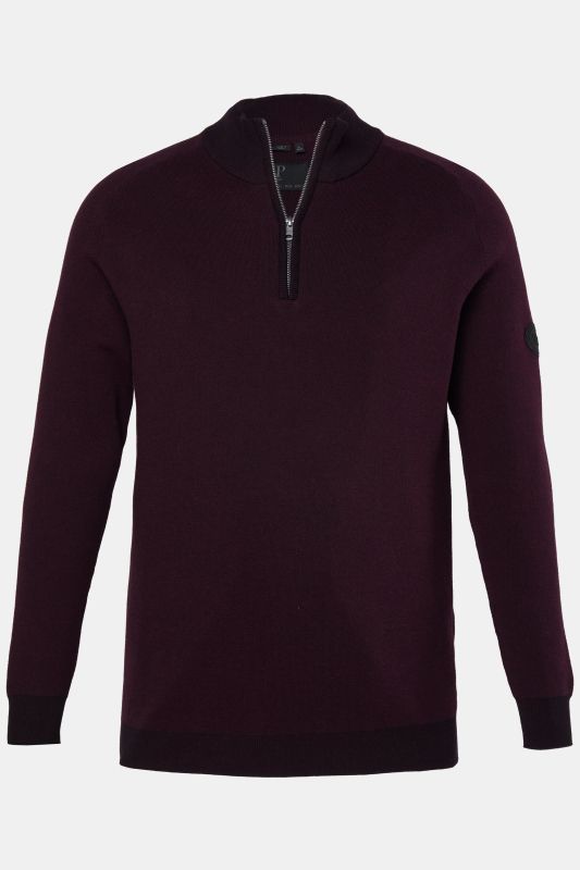Half-zip sweater
