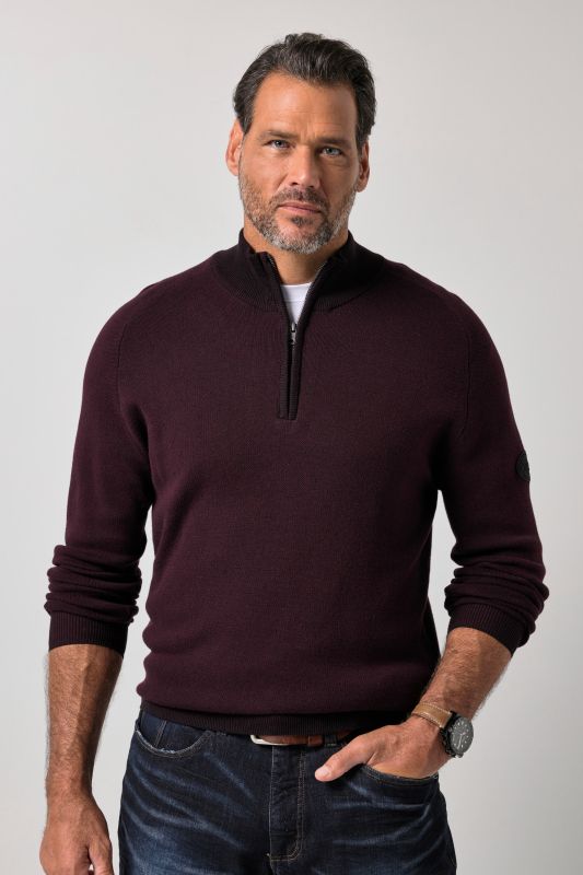Half-zip sweater