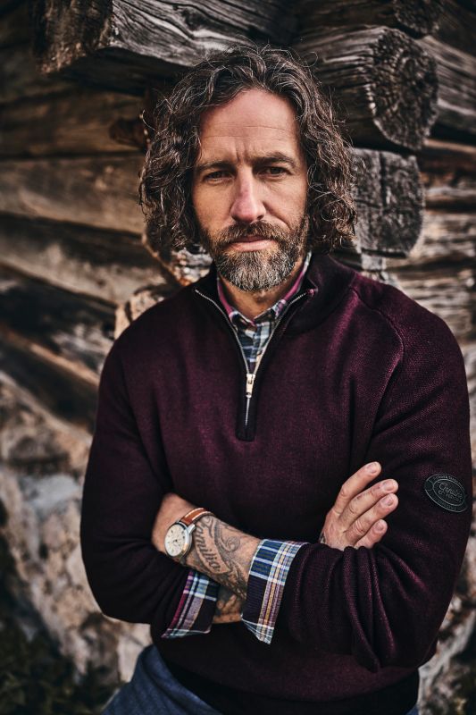 Half-zip sweater
