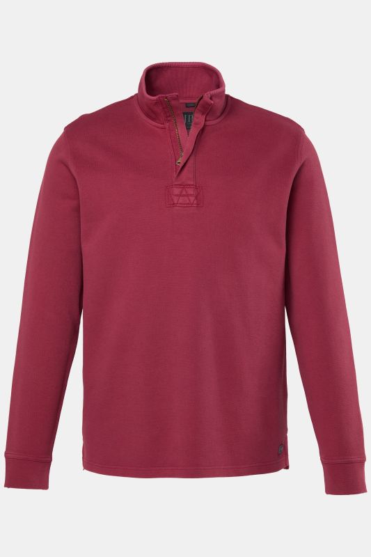 Half-zip sweatshirt