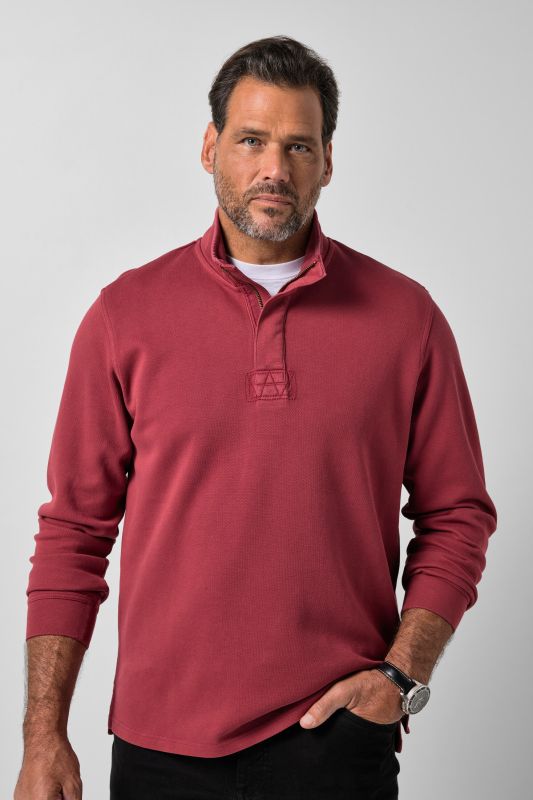 Half-zip sweatshirt