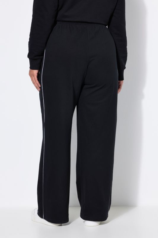 Side Stripe Elastic Waist Sweatpants