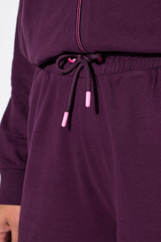 Side Stripe Elastic Waist Sweatpants