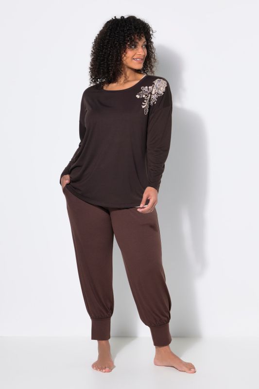 Drawstring Waist Stretch Fit Yoga Pants