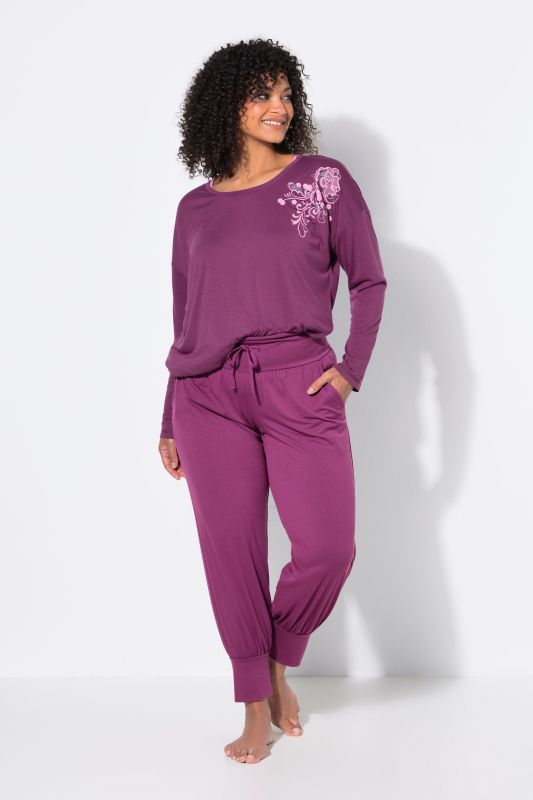 Drawstring Waist Stretch Fit Yoga Pants