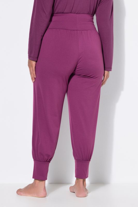 Drawstring Waist Stretch Fit Yoga Pants
