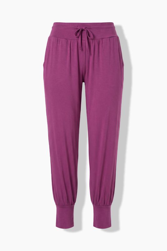 Drawstring Waist Stretch Fit Yoga Pants