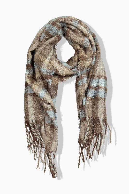 Bouclé scarf