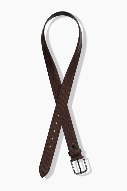Leather belt