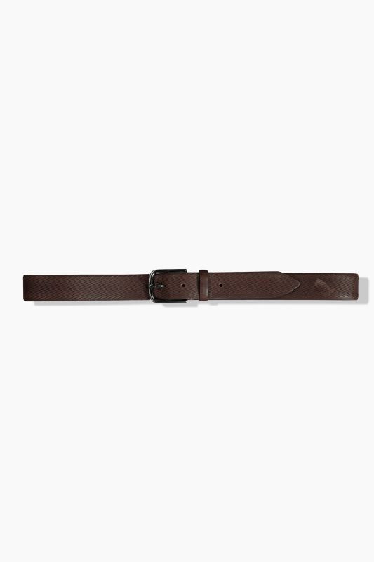 Leather belt