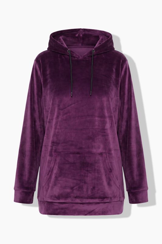 Velour Zip-Up Lounge Jacket