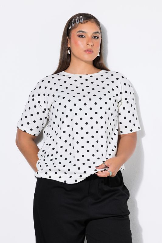 Short Sleeve Polka Dot Tee