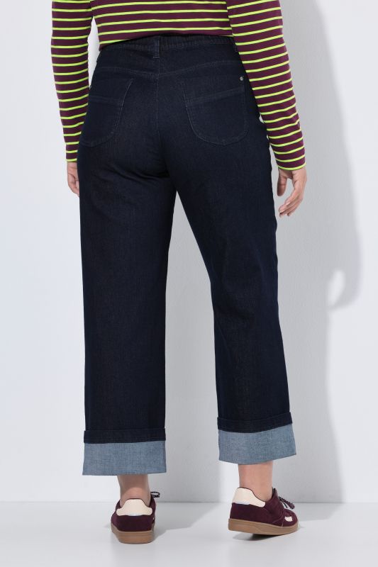Wide Leg Comfort Waist Jeans