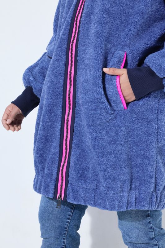 Plush Teddy Fleece Oversized Jacket