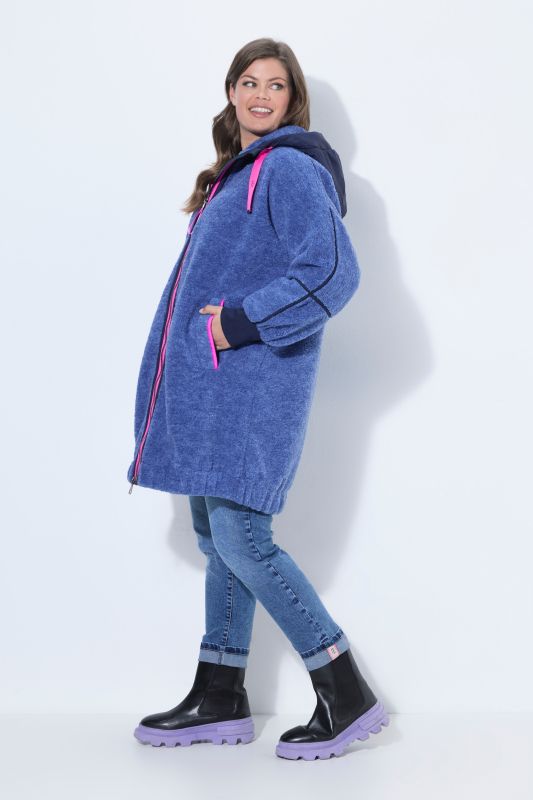 Plush Teddy Fleece Oversized Jacket
