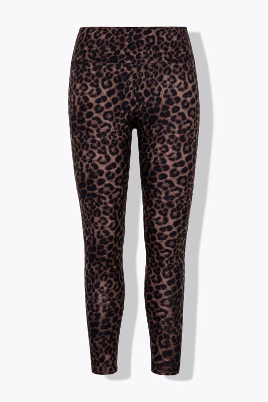 Leopard Print Cropped Leggings