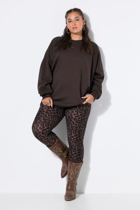 Leopard Print Cropped Leggings