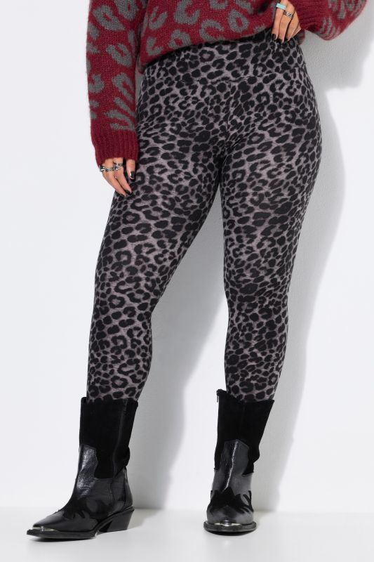 Leopard Print Cropped Leggings