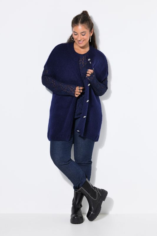Knit Cap Sleeve Cardigan