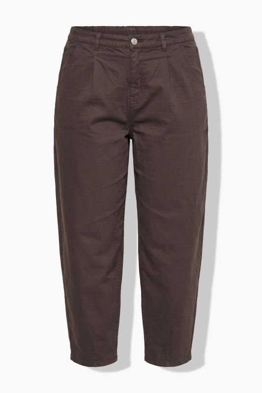 5-pocket stretchy twill balloon fit jeans