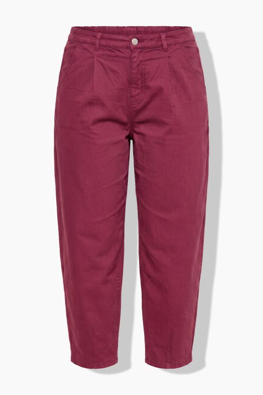 5-pocket stretchy twill balloon fit jeans