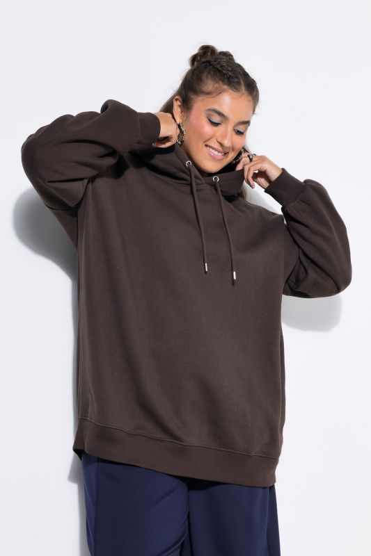 Hoodie, oversize shape, hood