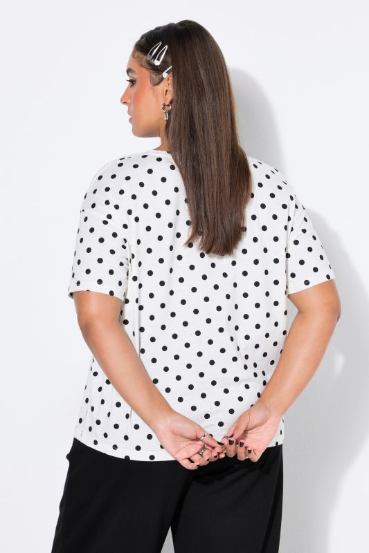 Short Sleeve Polka Dot Tee