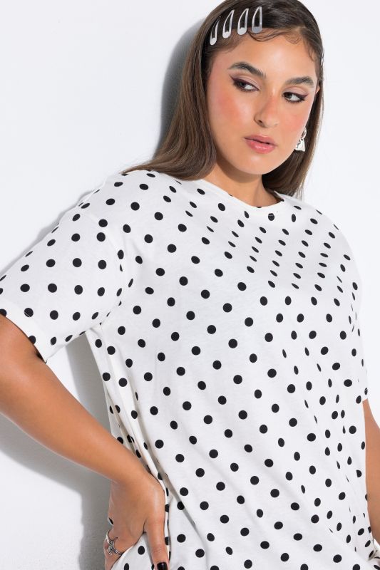Short Sleeve Polka Dot Tee