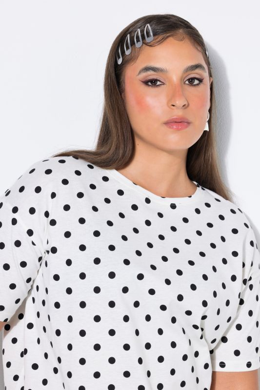 Short Sleeve Polka Dot Tee