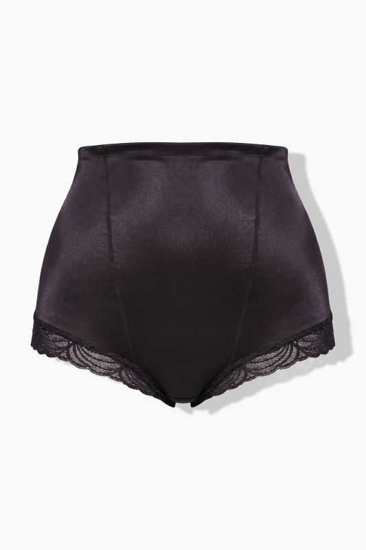Lace Bottom High Waist Body Shaping Panty