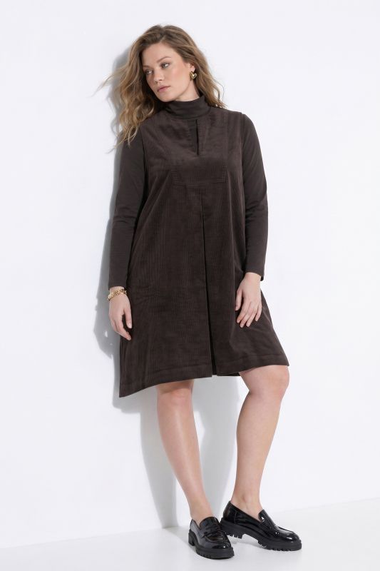 Eco Cotton Sleeveless Corduroy Dress