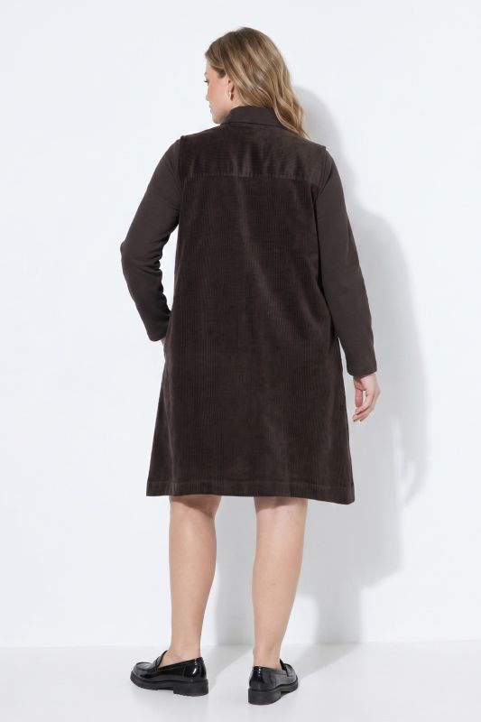 Eco Cotton Sleeveless Corduroy Dress