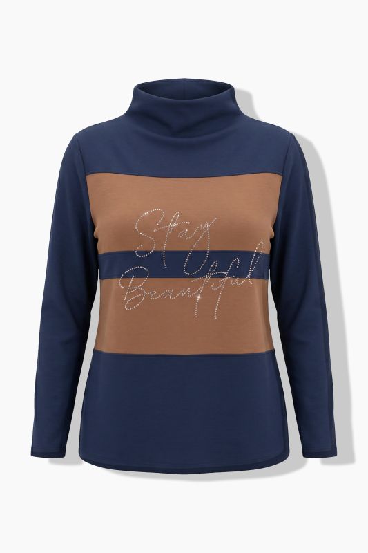 Stay Beautiful Turtleneck Sweatshirt