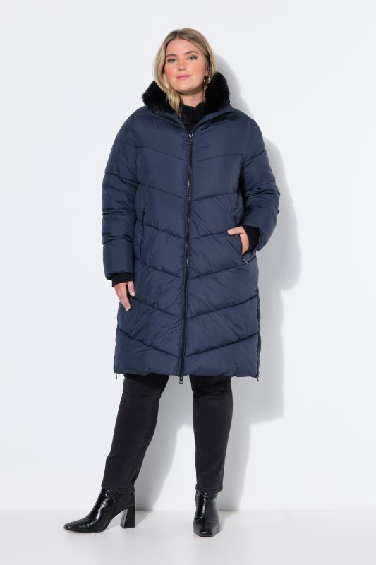 Chevron Quilted HYPRAR Waterproof Coat