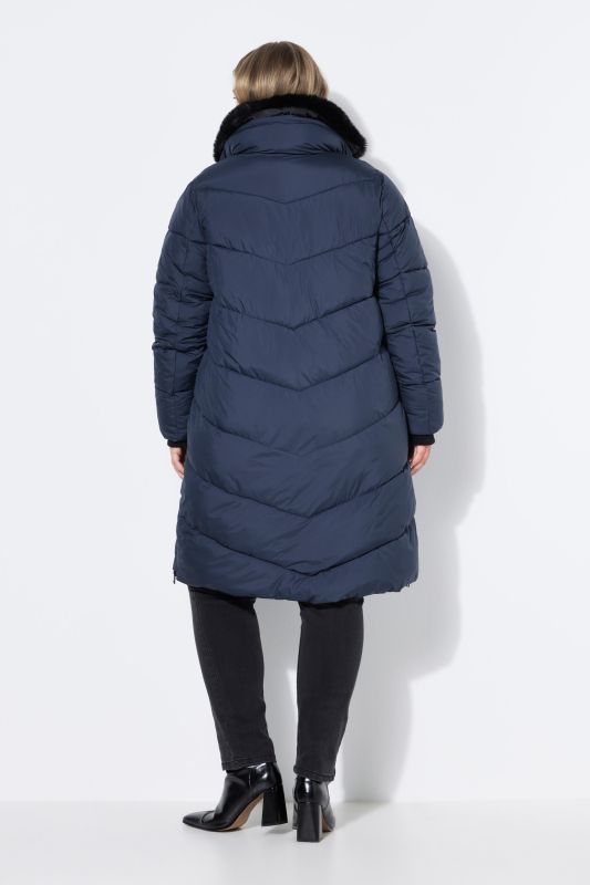 Chevron Quilted HYPRAR Waterproof Coat