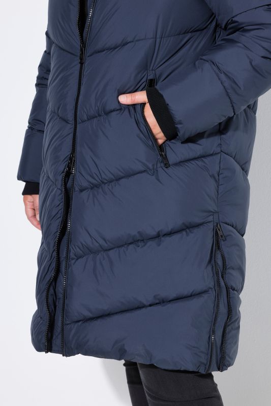 Chevron Quilted HYPRAR Waterproof Coat