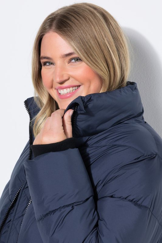 Chevron Quilted HYPRAR Waterproof Coat