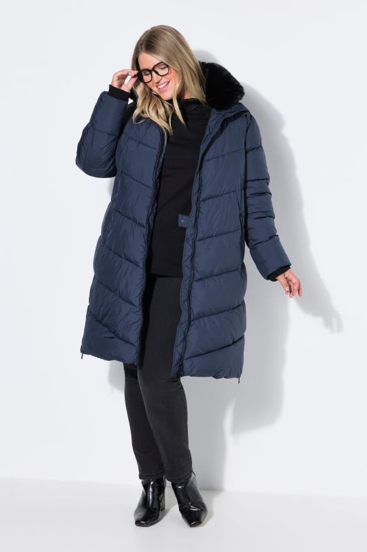 Chevron Quilted HYPRAR Waterproof Coat