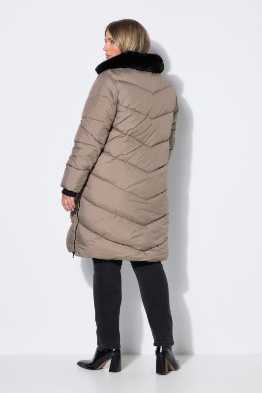 Chevron Quilted HYPRAR Waterproof Coat