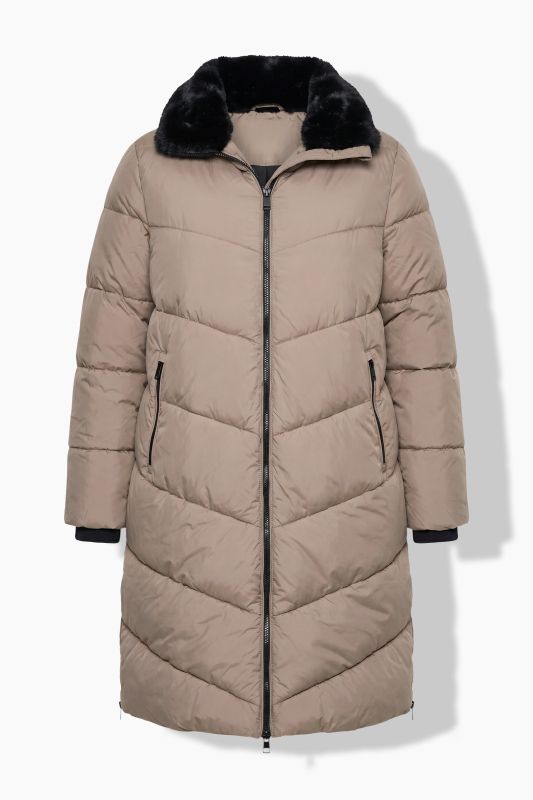 Chevron Quilted HYPRAR Waterproof Coat