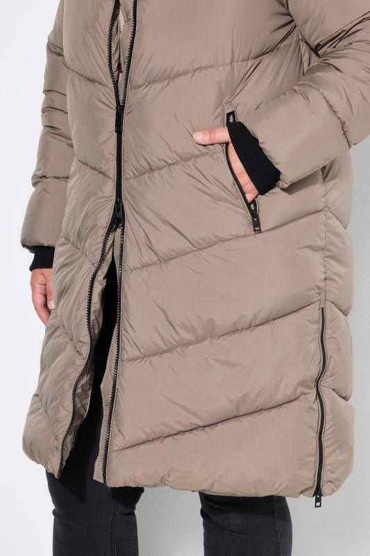 Chevron Quilted HYPRAR Waterproof Coat