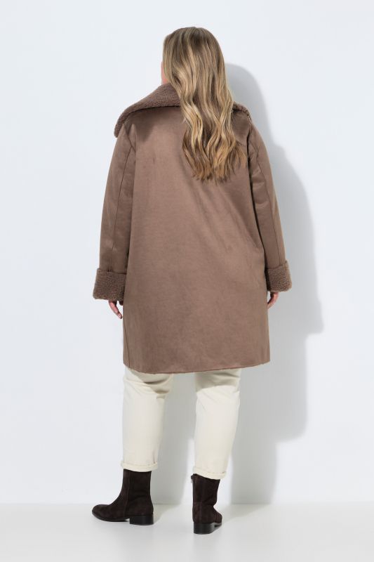 Reversible Teddy Fleece Coat