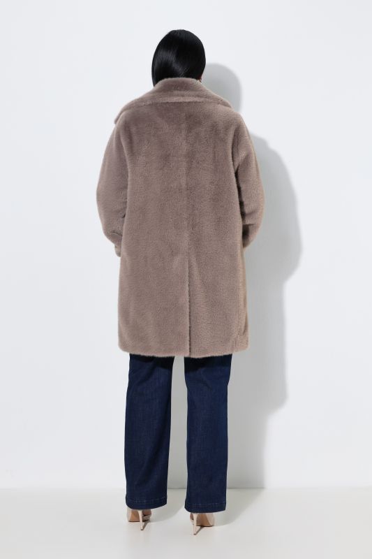 Faux Fur Oversized Coat
