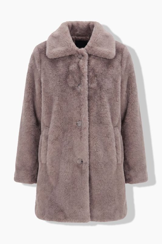 Faux Fur Oversized Coat