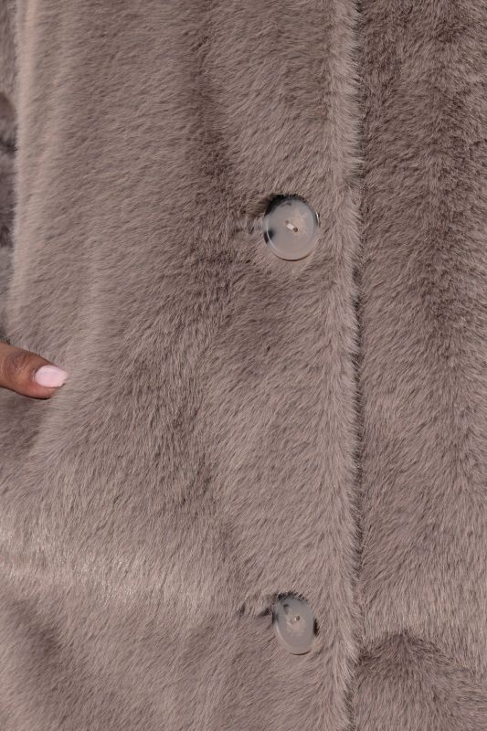 Faux Fur Oversized Coat