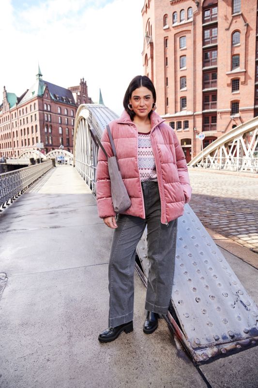 Corduroy Quilted Jacket